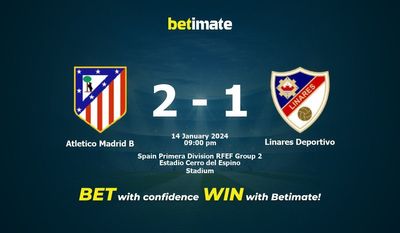 Atletico Madrid B vs Linares Deportivo -ennuste, kertoimet ja vedonlyöntivinkit 14.01.2024