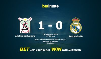 Atletico Sanluqueno vs Real Madrid B -ennuste, kertoimet ja vedonlyöntivinkit 20.1.2024