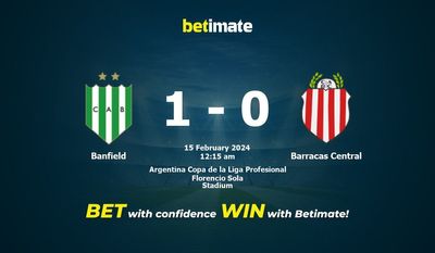 Banfield vs Barracas Central -ennuste, kertoimet ja vedonlyöntivinkit 14.02.2024