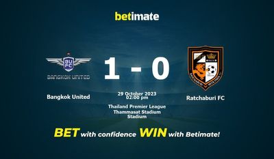 Bangkok United vs Ratchaburi FC Ennustus, kertoimet ja vedonlyöntivinkit 29.10.2023