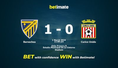 Barnechea vs Curico Unido -ennuste, kertoimet ja vedonlyöntivinkit 1.3.2024