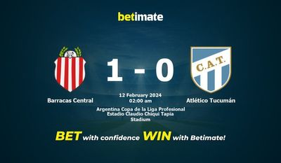 Barracas Central vs Atlético Tucumán Ennuste, kertoimet ja vedonlyöntivinkit 12.2.2024