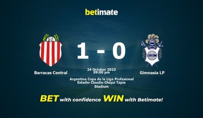 Barracas Central vs Gimnasia LP-ennusteet, kertoimet ja vedonlyöntivinkit 24.10.2023