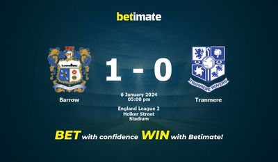 Barrow vs Tranmere ennustaminen, kertoimet ja vedonlyöntivinkit 01.06.2024