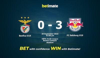 Benfica U19 vs FC Salzburg U19 Ennuste, kertoimet ja vedonlyöntivinkit 20.9.2023