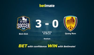 Binh Dinh vs Quang Nam -ennuste, kertoimet ja vedonlyöntivinkit 6.7.2023