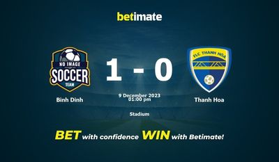 Binh Dinh vs Thanh Hoa -ennusteet, kertoimet ja vedonlyöntivinkit 9.12.2023