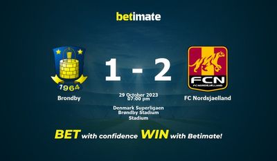Brondby vs FC Nordsjaelland Ennuste, kertoimet ja vedonlyöntivinkit 29.10.2023