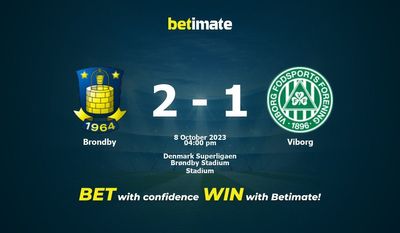 Brondby vs Viborg ennustaminen, kertoimet ja vedonlyöntivinkit 8.10.2023