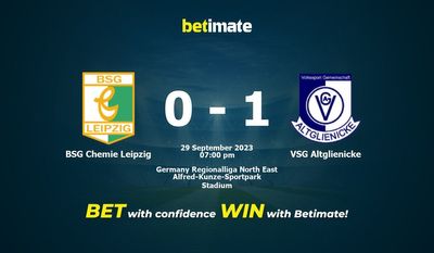 BSG Chemie Leipzig vs VSG Altglienicke ennustaminen, kertoimet ja vedonlyöntivinkit 29.09.2023