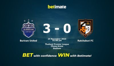 Buriram United vs Ratchaburi FC Ennuste, kertoimet ja vedonlyöntivinkit 24.11.2023