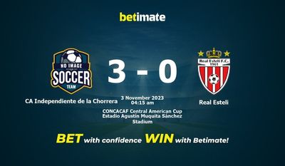 CA Independiente de la Chorrera vs Real Esteli -ennuste, kertoimet ja vedonlyöntivinkit 3.11.2023