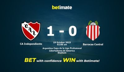 CA Independiente vs Barracas Central Prediction, kertoimet ja vedonlyöntivinkit 19.10.2023