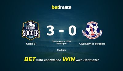 Celtic B vs Civil Service Strollers -ennuste, kertoimet ja vedonlyöntivinkit 28.02.2024
