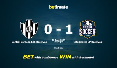 Central Cordoba SdE Reserves vs Estudiantes LP Reserves -ennusteet, kertoimet ja vedonlyöntivinkit 26.06.2023