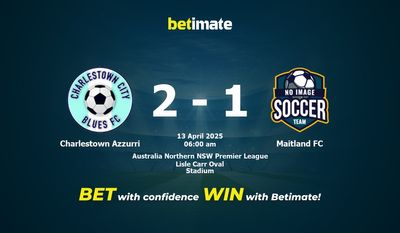 Charlestown Azzurri vs Maitland FC Ennuste, kertoimet ja vedonlyöntivinkit 13.4.2025