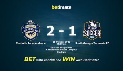 Charlotte Independence vs South Georgia Tormenta FC Ennustus, kertoimet ja vedonlyöntivinkit 14.10.2023