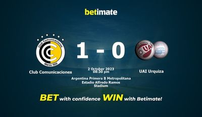 Club Comunicaciones vs UAI Urquiza -ennuste, kertoimet ja vedonlyöntivinkit 2.10.2023
