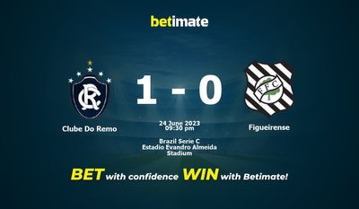 Clube Do Remo vs Figueirense ennustus, kertoimet ja vedonlyöntivinkit 24.06.2023