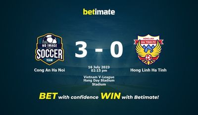 Cong An Ha Noi vs Hong Linh Ha Tinh Ennuste, kertoimet ja vedonlyöntivinkit 16.7.2023