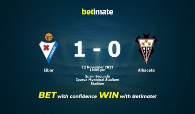 Eibar vs Albacete ennustaminen, kertoimet ja vedonlyöntivinkit 12.11.2023