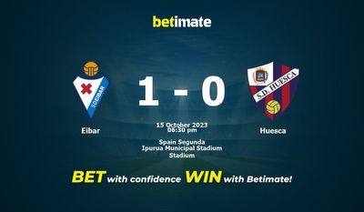 Eibar vs Huesca Ennuste, kertoimet ja vedonlyöntivinkit 15.10.2023