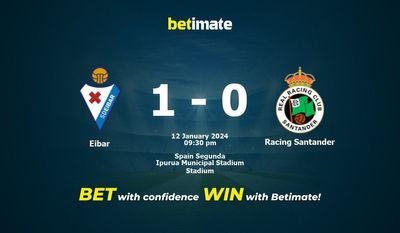 Eibar vs Racing Santander -ennusteet, kertoimet ja vedonlyöntivinkit 12.01.2024