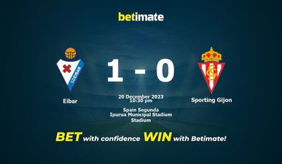 Eibar vs Sporting Gijon -ennuste, kertoimet & Vedonlyöntivinkit 20.12.2023