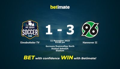 Eimsbutteler TV vs Hannover II -ennuste, kertoimet ja vedonlyöntivinkit 11.11.2023