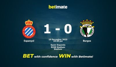 Espanyol vs Burgos -ennuste, kertoimet & Vedonlyöntivinkit 19.12.2023