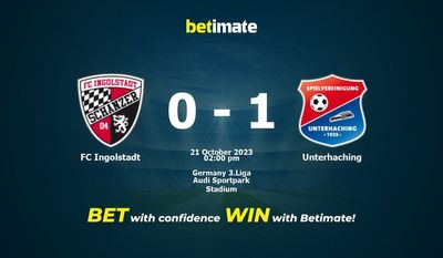 FC Ingolstadt vs Unterhaching -ennuste, kertoimet ja vedonlyöntivinkit 21.10.2023