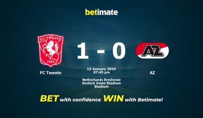 FC Twente vs AZ Ennustus, kertoimet ja vedonlyöntivinkit 13.01.2024