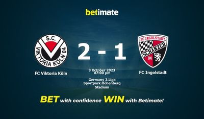 FC Viktoria Köln vs FC Ingolstadt Ennustus, kertoimet ja vedonlyöntivinkit 3.10.2023