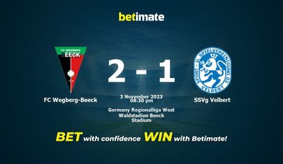 FC Wegberg-Beeck vs SSVg Velbert Ennuste, kertoimet ja vedonlyöntivinkit 3.11.2023