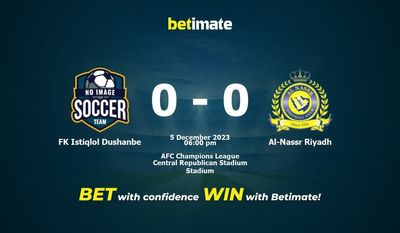 FK Istiqlol Dushanbe vs Al-Nassr Riyadh -ennustus, kertoimet ja vedonlyöntivinkit 5.12.2023
