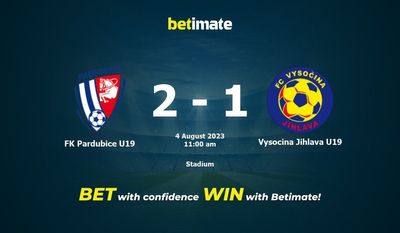 FK Pardubice U19 vs Vysocina Jihlava U19 Ennuste, kertoimet ja vedonlyöntivinkit 08.04.2023