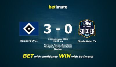 Hamburg SV II vs Eimsbutteler TV-ennusteet, kertoimet ja vedonlyöntivinkit 23.09.2023