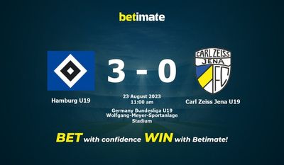 Hampuri U19 vs Carl Zeiss Jena U19 Ennuste, kertoimet ja vedonlyöntivinkit 23.8.2023