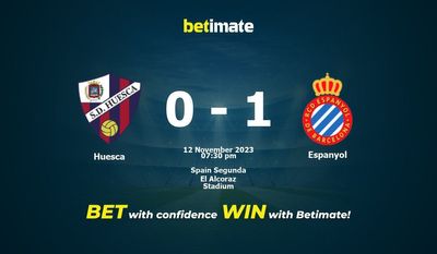 Huesca vs Espanyol ennustaminen, kertoimet ja vedonlyöntivinkit 12.11.2023