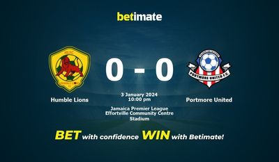 Humble Lions vs Portmore United Prediction, kertoimet ja vedonlyöntivinkit 01.03.2024