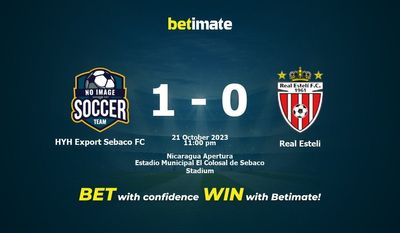 HYH Export Sebaco FC vs Real Esteli -ennuste, kertoimet ja vedonlyöntivinkit 21.10.2023