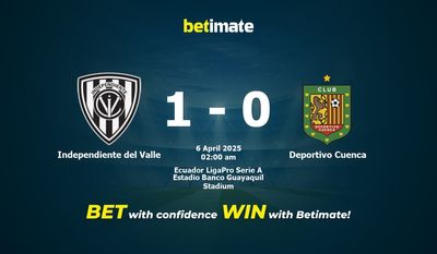 Independiente del Valle vs Deportivo Cuenca -ennusteet, kertoimet ja vedonlyöntivinkit 6.4.2025