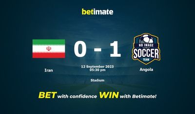 Iran vs Angola -ennuste, kertoimet ja vedonlyöntivinkit 12.09.2023
