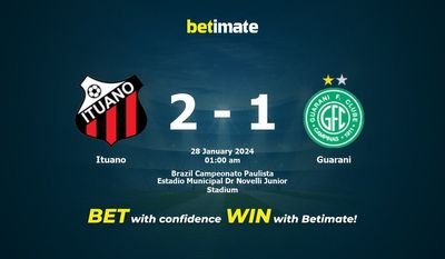Ituano vs Guarani ennustus, kertoimet ja vedonlyöntivinkit 27.01.2024
