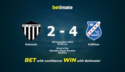 Kalamata vs Kallithea ennustus, kertoimet ja vedonlyöntivinkit 28.09.2023