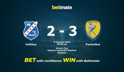Kallithea vs Panetolikos Ennustus, kertoimet ja vedonlyöntivinkit 01.09.2024