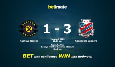 Kashiwa Reysol vs Consadole Sapporo -ennuste, kertoimet ja vedonlyöntivinkit 2.8.2023