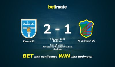 Kazma SC vs Al Salmiyah SC Ennuste, kertoimet ja vedonlyöntivinkit 01.04.2024