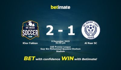 Khor Fakkan vs Al Nasr SC Ennuste, kertoimet ja vedonlyöntivinkit 9.12.2023
