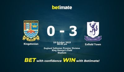 Kingstonian vs Enfield Town -ennusteet, kertoimet ja vedonlyöntivinkit 18.10.2023